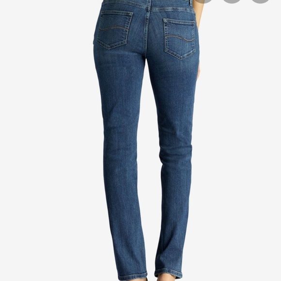 Lee Denim - Lee Total Freedom Petite blue Jeans Size 12 Petite